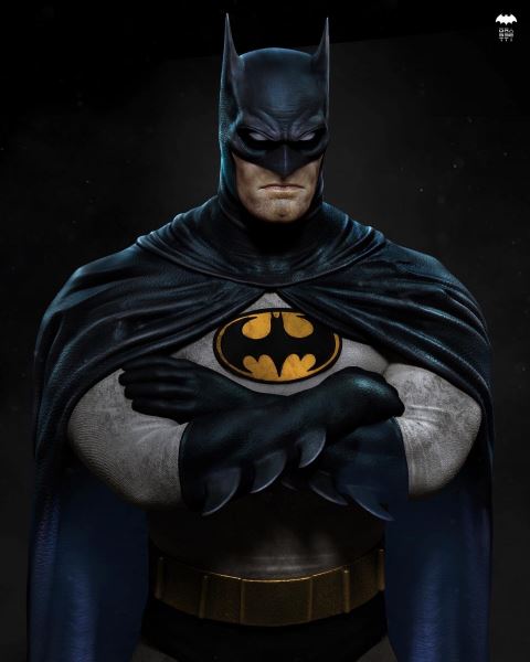 Арт-директор God of War перерисовал всех героев и злодеев мультсериала Batman: The Animated Series